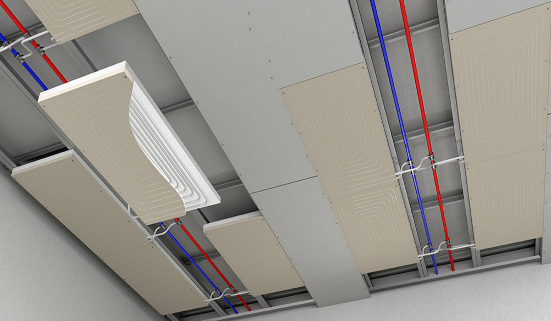 Sistema Radiante A Soffitto Per Ristrutturazione Nel Cuore Di Brescia